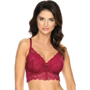 Podprsenka Vyztužená podprsenka Charlize B4 vínová 80C