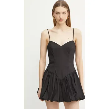 Dámské šaty Bavlněné šaty Bardot 59794DB černá 99X, vel. S