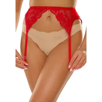 Podvazkový pás Podvazkový pás 136 červený L