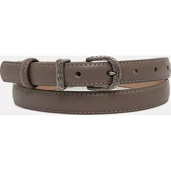 Opasek Kožený pásek Answear.LAB dámský, béžová barva 1300.cms 80X, vel. ONE SIZE