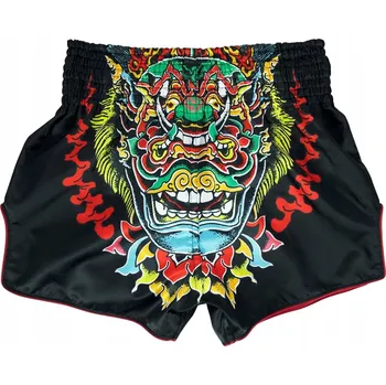 Fairtex Kraťasy na Muay Thai BS1912 Kabuki Barevné se vzory XL