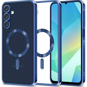 Pouzdro na mobilní telefon Kryt Samsung Galaxy A16 Tech-Protect MagFlex MagSafe modrý