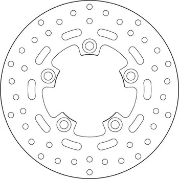 Brzdový kotouč Brzdový kotouč BREMBO 68B407K6 fix 68B407K6