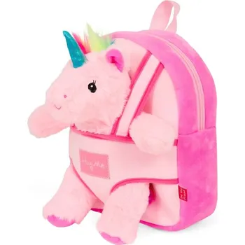 Dětský batoh Dětský plyšový batoh s odnímatelnou hračkou Perletti Toys, UNICORN, 13085