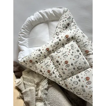 Zavinovačka Rychlozavinovačka ježci - 75x75 cm, suchý zip