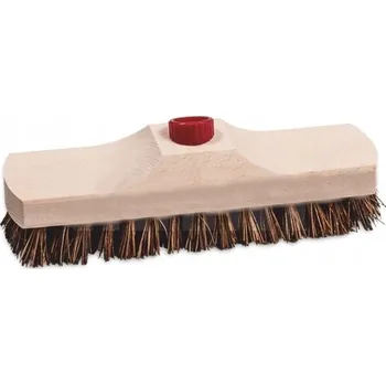 Rýžový kartáč s násadou 120 cm - škrabka, drhnoucí kartáč