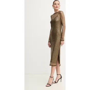 Dámské šaty Šaty Pinko zelená barva, maxi, 104709 A2EX 104709.A2EX 91X, vel. 36