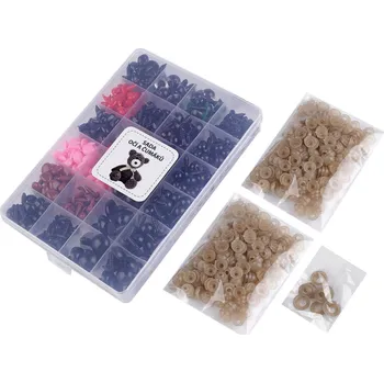 Sada očí a čumáků s pojistkou 420 sad, barva mix