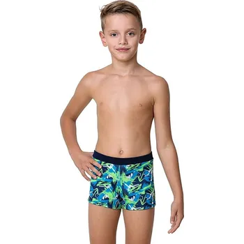 Chlapecké plavky Chlapecké plavky Maty graffiti modro-zelené 146