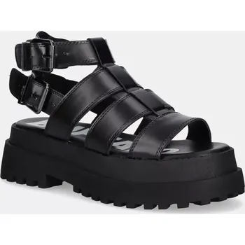Dámské sandále Sandály Buffalo Pluto Gld dámské, černá barva, na platformě, 1602269-BLK 1602269.BLK 99X, EUR 41