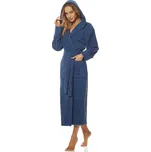 Dámský froté župan Morgan modrý XXL