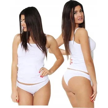 Dámské tričko TRIČKO PIERRE CARDIN s kari rukávem, bílá, velikost L