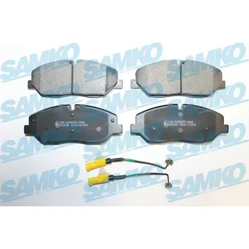 Brzdová destička Sada brzdových destiček, kotoučová brzda SAMKO 5SP2105A