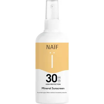 Přípravek na opalování NAÏF Ochranný sprej na opalování SPF 30