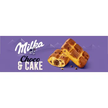 Čokoláda Milka jemné pečivo Cake & Choc čokoládová náplň