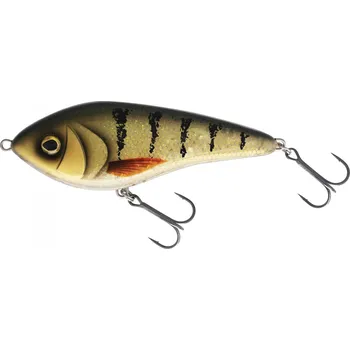 Umělá nástraha Westin Wobler SWIM GLIDEBAIT 10CM 34G SINKING 3D AMBER PERCH