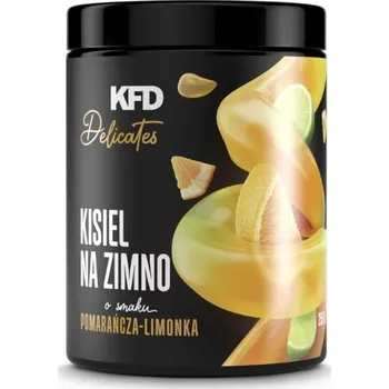 Bonbon KFD ovocný dezert (kysel) s příchutí pomeranč-limeta 259 g po expiraci