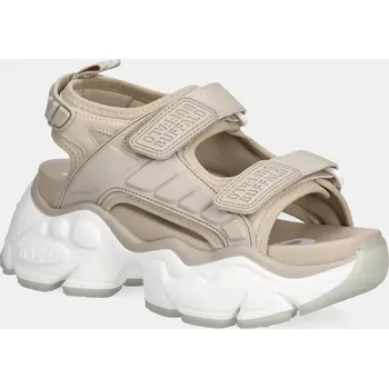 Dámské sandále Sandály Buffalo Binary Track dámské, béžová barva, na platformě, 1602297-BEI 1602297.BEI 80X, EUR 40