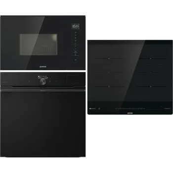 Set domácích spotřebičů Set Gorenje BFS6148B + BM201SG3BG + IS646BG