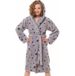 Dívčí župan Dream star šedý s hvězdičkami 134/140