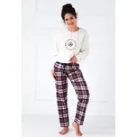 Hřejivé vánoční pyžamo Better fleece a bavlna S