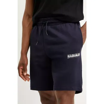 Pánské kraťasy Bavlněné šortky Napapijri N-Gori pánské, tmavomodrá barva, NP0A4IBQ1761 59X, vel. M