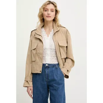 Pánská softshellová bunda Bunda Answear.LAB béžová barva, přechodná MA1259.hms 80X, vel. L