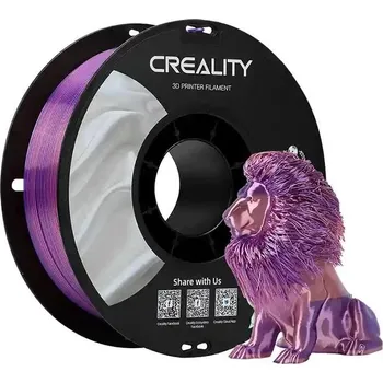 Creality CR-Silk PLA filament (růžovo-fialový)
