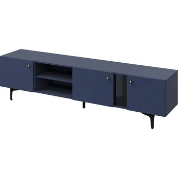 Komoda Komoda TV 3D 200 KARLINO (CS-05), barva tmavě modrá