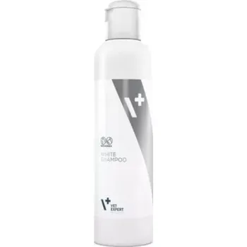 Kosmetika pro psa Vet Expert WHITE SHAMPOO 250ml - šampon pro psy a kočky se světlou srstí