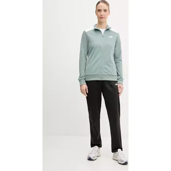 Tepláková souprava Puma zelená barva, 685075 97X, vel. L