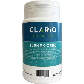Vrták Oxid ceričitý Clario Chemical pro leštění skel, kvalita 500g