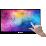 Verbatim přenosný dotykový monitor, PMT-17, 17.3", Full HD (1920x1080), 60Hz, černý