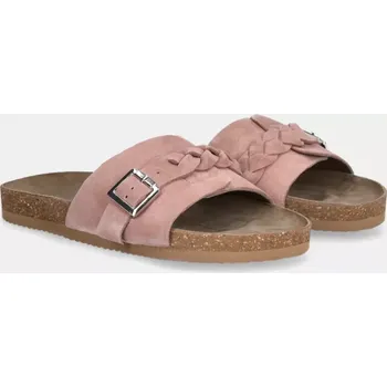 Dámské pantofle Semišové pantofle Answear.LAB dámské, růžová barva A0188 30X, EUR 39