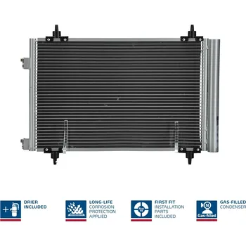 Výparník klimatizace Kondenzátor, klimatizace NISSENS 94758