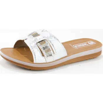 Dámská obuv Dámské nazouváky INBLU ZO08 bílé bílá 38