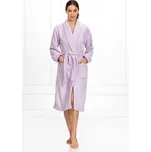 Huňatý župan Paloma světle fialový L