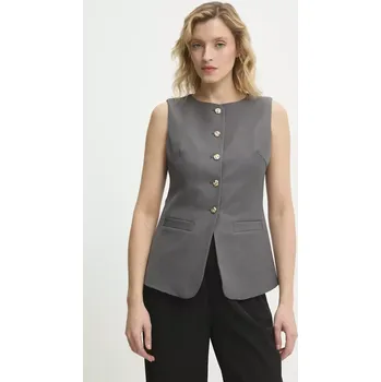 Dámská vesta Vesta Answear.LAB 15606.fos šedá 90X, vel. S