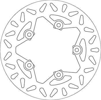 Brzdový kotouč brzdový kotouč, NEWFREN DUCATI 749 Dark 2004-2006