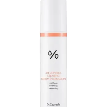 Pleťové sérum DR. CEURACLE - 5a CONTROL CLEARING SERUM IN EMULSION - Matující a hydratační pleťové sérum v emulzi 100 ml