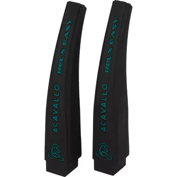 Vybavení pro koně Acavallo Výměnné silikonové rameno ke třmenům REL- X EASY , černá/tmavě zelená