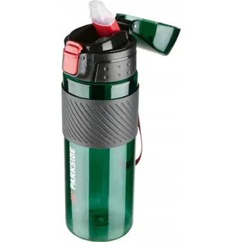 Láhev na vodu PARKSIDE lahev na pití brčkem a rukojetí, otevřený náustek, 0,6 l