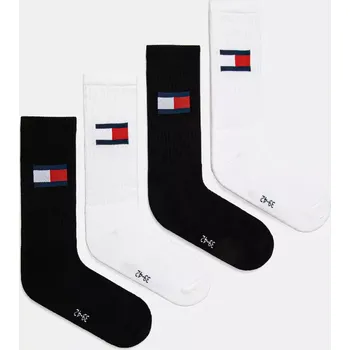 Pánské ponožky Ponožky Tommy Jeans bílá barva, 701229686 00A, vel. 43/46