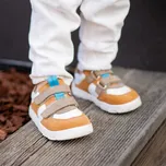 FRODDO ZERU SPRING White/Orange | Dětské barefoot tenisky - 31