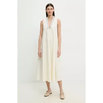 Dámské šaty Šaty ISABELLE BLANCHE IS25SS.A056.T012 béžová 01X, vel. L