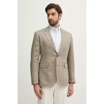 Dámské sako Plátěné sako Hackett London HM443515R béžová 80X, vel. 52