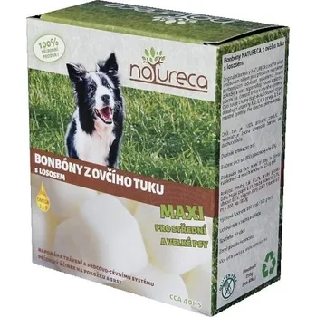 Pamlsek pro psa Natureca Bonbóny z ovčího tuku maxi Příchuť: Mořská řasa