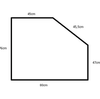 Zrcadlo Koupelnové zrcadlo s LED osvětlením 80x76 cm ATLANTA ATYPICKÉ