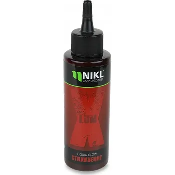 Návnadová surovina Nikl Atraktor Lum-X Red Liquid Glow 115 ml Strawberry 115ml