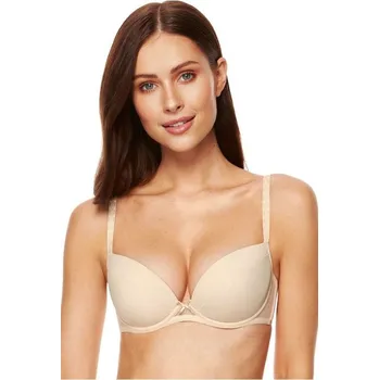 Podprsenka Podprsenka Zara/B1 push-up plunge béžová 75D